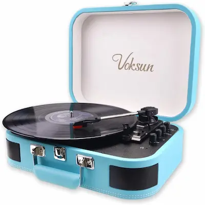 tocadiscos de vinilo voksun